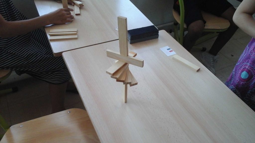 KISPAC® kispac planchettes de jeu en bois 200 Kispac / école / animation / planchette de bois / maternelle