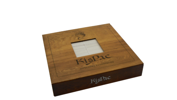 kispac boite blanc kispac planchettes de jeu en bois 200