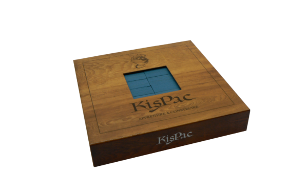 kispac boite bleu kispac planchettes de jeu en bois 200