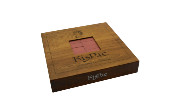 kispac boite rose kispac planchettes de jeu en bois 200