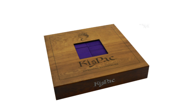 kispac boite violet kispac planchettes de jeu en bois 200